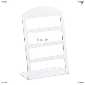 [COD] fhsav สร้อยคอสร้อยข้อมือต่างหูเครื่องประดับแขวนแสดงตู้เสื้อผ้าต่างหูยืนสำหรับ earingstand พลาสติก