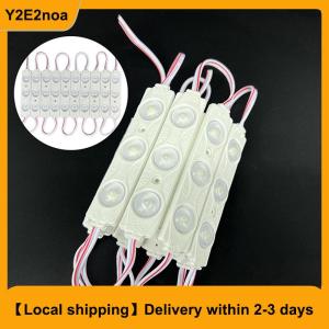 【Local shipping】 20pcs DC12V SMD 3 LED Module Injection Waterproof IP67 Decorative 2835 Hard Strip Bar Light Lamp White Red Green Blue