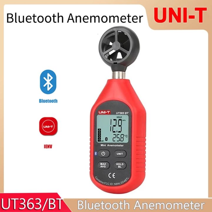 【Shop Now and Save】 Uni-T Ut363 Ut363bt Mini Handheld Anemometer With ...