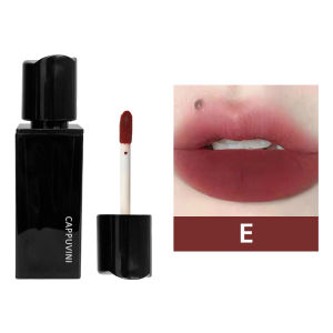 Ta💋.Lip Glaze Matte Water Wave Amber Lipstick Velvet Lip Gloss Waterproof Tahan Lama COD