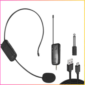 COD Erilles 2 PCS MIC MIKROPON WIRELESS Buat Imam Masjid Tanpa Kabel karaoke presentasi jarak jauh -
