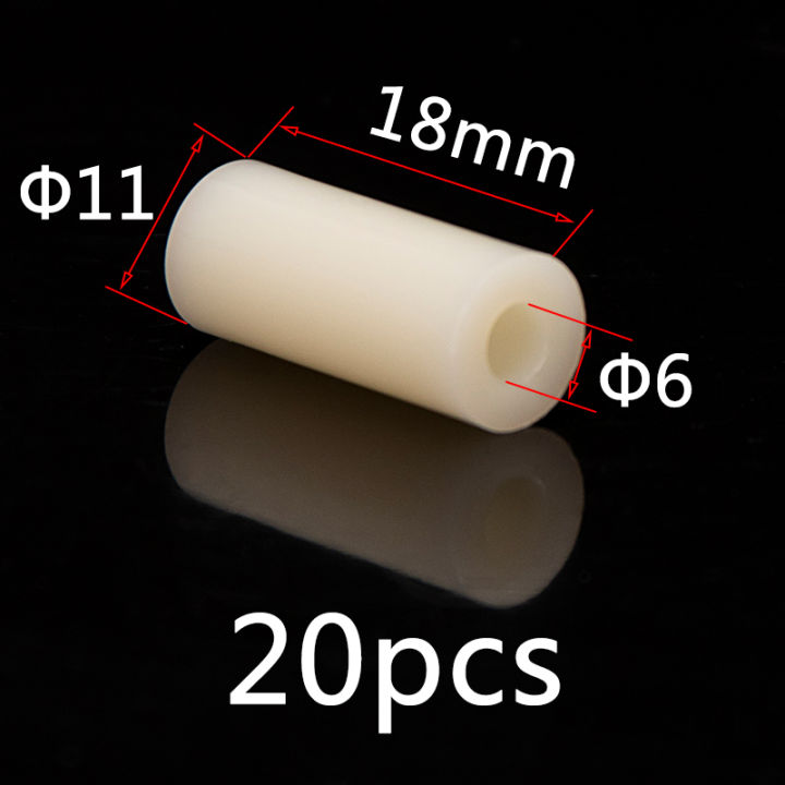 90 PCS ABS Round Spacer Washer Assortment Kit, Insulation