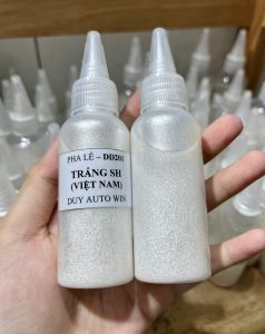 Pha lê trắng SH 125i Việt Nam DD201 siêu trắng sáng - Sơn xe máy chai 50g và 100g