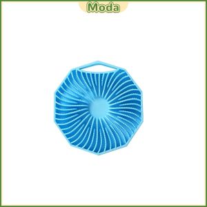 MO. Silicone Body Scrubber Brush Adult Cleaning Bath Shampoo Comb Head Care Massager