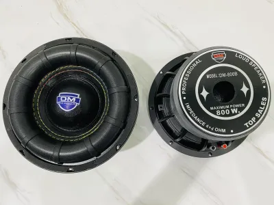 ลำโพงซับ 8นิ้ว DM รุ่น DM-800B ดอกซับ 8นิ้ว โครงหล่อ แม่เหล็ก2ชั้น เบสแรงสะใจ(จำนวน 1 ดอก)