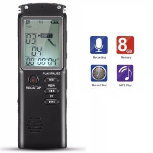 Máy Ghi Âm Giọng Nói T60 Chất Lượng Cao 8GB 16GB Tiện Dụng