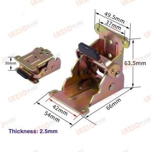 90 Degree self locking foldable lock hinge bracket support for table chair bed leg furniture