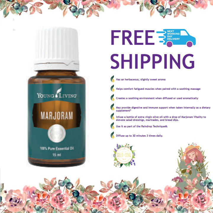 Young Living マジョラム エッセンシャルオイル 15mL 9d1f3c83315a3fc4cacdecd370f965