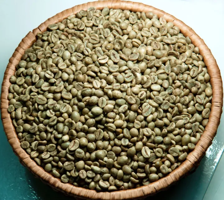 Cà phê nhân sống Robusta chưa rang xay nguyên chất sạch vỏ Lâm Đồng
