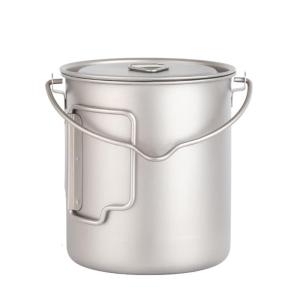 Compacts Camping Hanging Pot Folding Handle Light weight Outdoor Hanging Pot Cooking Boiling Essential