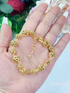 Lắc tay bi nữ mạ 18.k cao cấp E.6.80