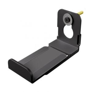 Gắn tường Soundbar hình chữ L hiện đại có kết thúc Độ dài có thể điều chỉnh và kim loại mờ cho phòng khách