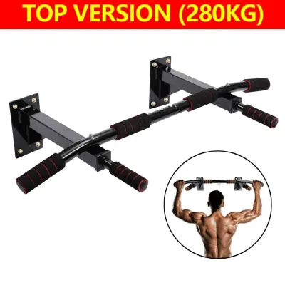 【Big Price Cuts】9-in-1 Wall-Mounted Pull-Up Bar Heavy-Duty Mandibular Bar & Dipping Station Multi-Function Wall Horizontal Bar for Home Gym Strength Training & Full Body Workout