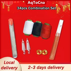 [COD] AqToCna Ship within 24 hours 31 34 36-piece sewing thread set and sewing tool set with seam ripper suitable for sewing quilts and home furnishings hand sewing DIY kit