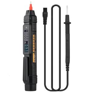 4000 đếm loại bút đa năng kế kỹ thuật số vạn năng với vôn kế màn hình màu đèn LED để phát hiện tần số