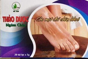Trà thảo dược ngâm chân 20 túi lọc x 5gr - Hỗ trợ sức khoẻ