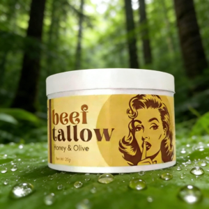Vitamin Enriched Moisturizer For Sensitive Skin Non-Greasy With Beef Tallow Honey Olive Oil