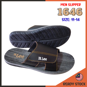 [ READY STOCK ] 100-1646 DR.Lee | Extra Big Size | Men Slipper | Men Sandals | Selipar Lelaki | Slip-on