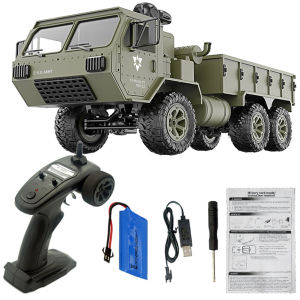 ST Fast delivery In stock Fayee FY004A 1/16 2.4G 6WD Rc Car Proportional Control US Army Military Truck RTR Model Toys