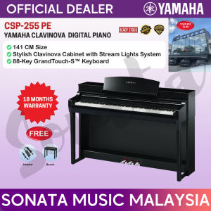YAMAHA MUSIC ORIGINAL QUALITY CSP-255 CLAVINOVA DIGITAL PIANO ( BLCK ) ( DISPLAY UNIT ) FOR PRACTICE
