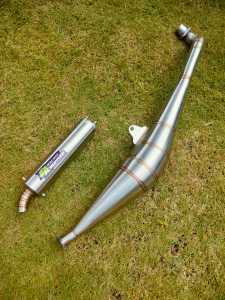 Knalpot Kolong Samping FIZ R Force 1 F1Z R Fiz-R Full Stainless PK RACING MUFFLER Suara Garing Terlaris
