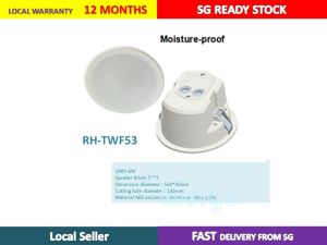 Professional WATERPROOF Ceiling speaker with 70V/100V transformer for Bathrooms