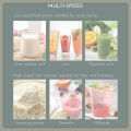 Propappa - 2.5L Heavy Duty Blender Powerful Multifunction Electric Fruit Blender Smoothies Processor, Pengisar 2.5L. 
