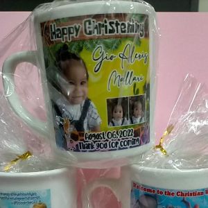 Souvenirs 9 oz Mug with DECAL Print Wrap & Plastic