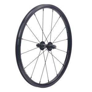 SILVEROCK Taiwan NBR Alloy Front Wheel 16  1 3/8  349 Rim Brake 14H 16H 20 Holes NBK Bearings for Bro mpton Cline Pline Tline Bicycle Wheels Supler Light Quality