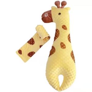Baby Pillow Newborn Anti-Roll Giraffe/Swan Exhaust Sleeping Artifact Baby Body Pillows with Belt