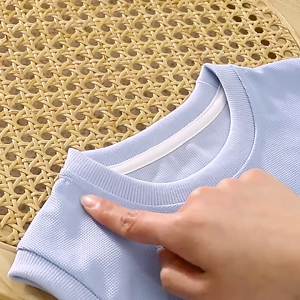 BUBBLE KIDS ชุดเสื้อกั๊กเด็กชุดเสื้อกั๊ก + กางเกงขาสั้นฤดูร้อนใหม่เด็กชายและเด็กหญิงชุดเสื้อกั๊กวาฟเฟิลใส่สบายเสื้อผ้าเด็กลำลอง