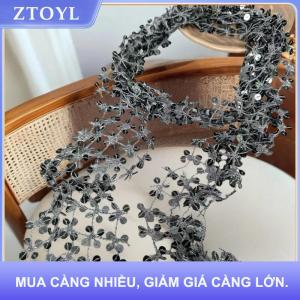 【ZTOYL】 Thời trang Sequins belly dance Belt Jazz Dance tua hip khăn đường phố khiêu vũ hiển thị trang phục eo chuỗi phụ kiện