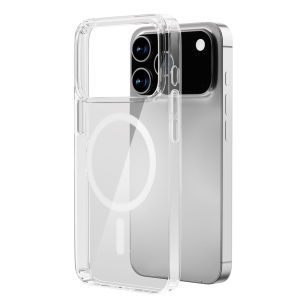 [抗黄变] iPhone 17 Pro Max 透明壳 磁吸手机壳 液态硅胶全包防摔 支持无线充电 原机手感 不发黄