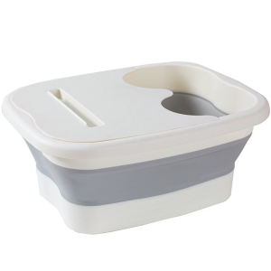 Foldable Foot Massage Tub With Plastic Construction Deep Tissue Stimulation For Office Worker