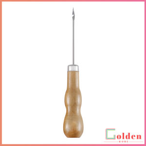 Golden เข็มซ่อมรองเท้า งานฝีมือหนัง เจาะผ้าใบ เครื่องมือเย็บผ้า Sewing Awl