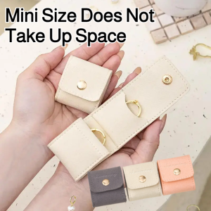 Jewelry Box Breathable and Comfortable Easy to Clean Organizer Microfiber Leather Scratch-resistant