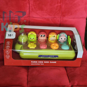 Bộ Đồ Chơi Montessori Ú Oà POP UP Kèn Cánh Bướm & Tiếng Ó Chó - Học Tập Vận Động & Ghi Nhớ Cho Bé 0-6 Tuổi