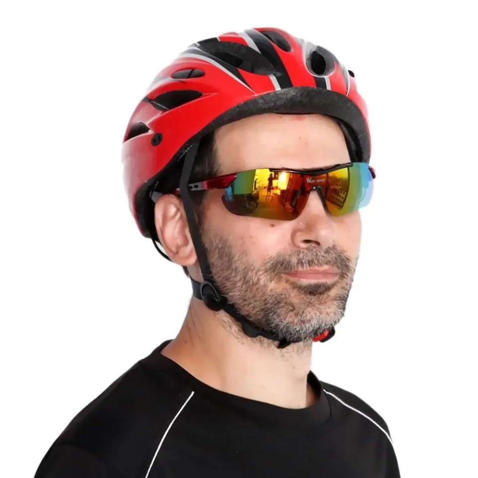 West Biking Cycling Glasses Men