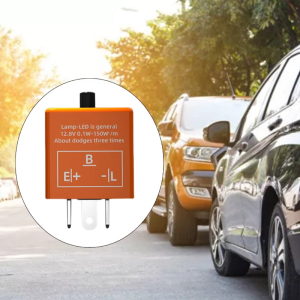 12V LED Flasher-Relay Switch Adjustable Frequency Turn Signals Indicator Relay Hyper-Flashing For Motorcycle Accessories