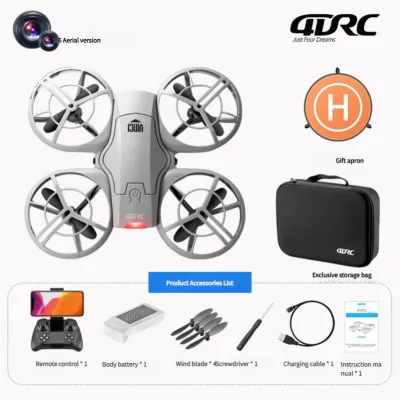 DIRC Neo Drone 4K HD Vlog Aerial Flight Camera Entry Level Mini Palm Takeoff & Landing Camping Travel Flight Camera