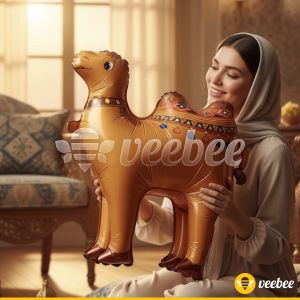 Balon Foil Unta Lebaran Idul Fitri | Balon Dekorasi Camel Ramadan Hampers Party