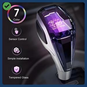 🔥🔥Car Toyota/Mitsubishi Universal LED Crystal Shifter Handles Manual Transmission Gear Shift Knob Lever Stick