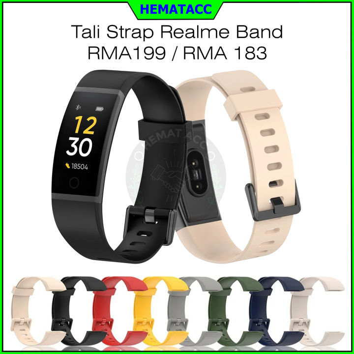 Strap Upcoming Realme Band Strap Realme Band RMA183 RMA199 Silikon