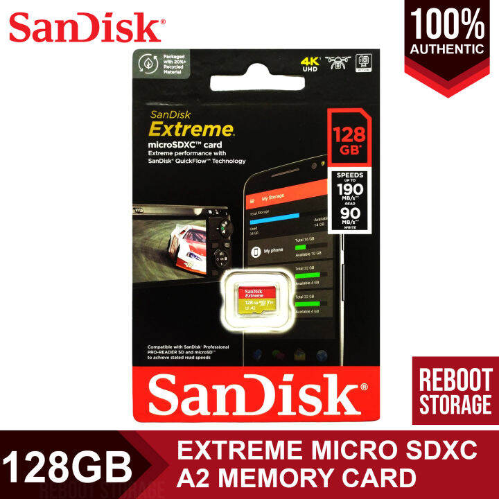 SanDisk 512GB 512G microSDXC [Extreme 160MB / s] microSD Micro SD SDXC UHS  4K U3 V30 A2