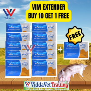 10+1 VIM Boar Semen Extender Long term 7 to 9 days artificial insemination for pigs Semen extender mIII Minitub semen