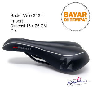Jok Sadel Sepeda Gunung MTB Gel Velo Import Empuk Sadle Sepeda