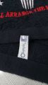 Bath Towel Olympic Black Terrycloth Towel (470 GMS) with Embroidery-25x50 inches. 