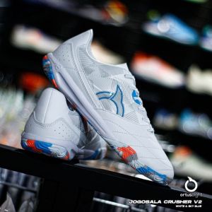 SEPATU FUTSAL ORTUSEIGHT JOGOSALA CRUSHER V2  / WHITE CAMO /0R1G1N4L / SEPATU OLAHRAGA FUTSAL
