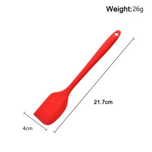 Kitchenware Baking Tool Silicone Scraper Spatula Food Grade Soft Silicone Scraping Heat Resistant Multipurpose