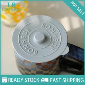 LF Wholesale✨Flash Sale ✨ 1pcs Universal Silicone Glass Cup Cover Sealing Protective Lid Heat Temperature Preserve for Coffee Milk Cup with Convex Handle